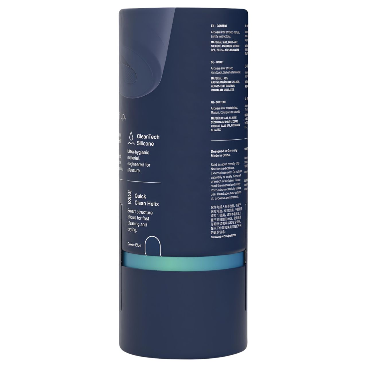 Arcwave Pow - manuális szívó maszturbátor (kék) Arcwave Pow - manuális szívó maszturbátor (kék)