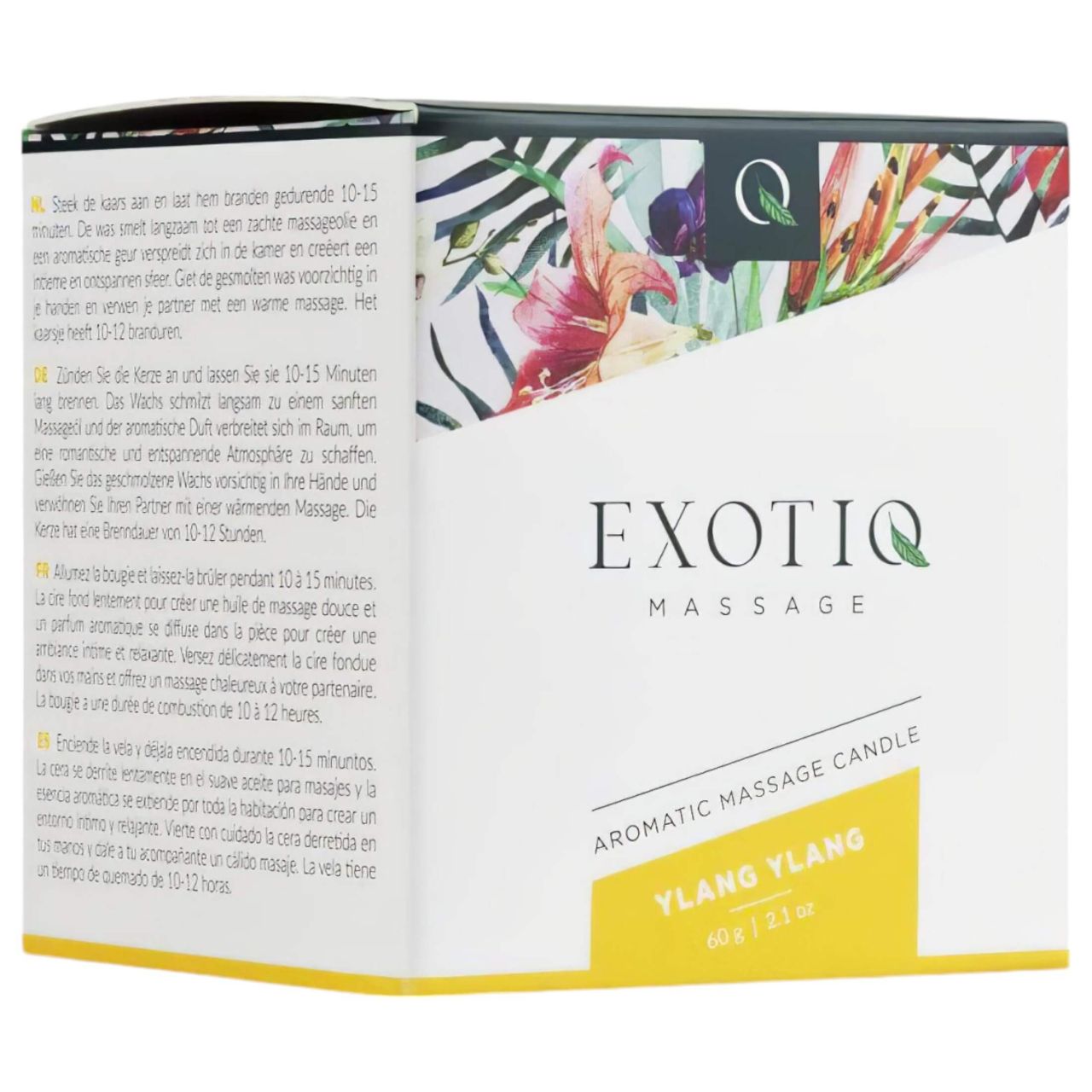 Exotiq - illatos masszázsgyertya - ylang ylang (60g) Exotiq - illatos masszázsgyertya - ylang ylang (60g)