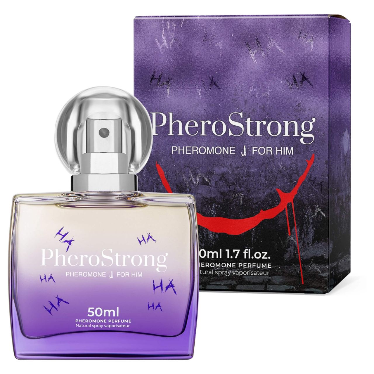 PheroStrong J for Him - feromon parfüm férfiaknak (50ml) PheroStrong J for Him - feromon parfüm férfiaknak (50ml)