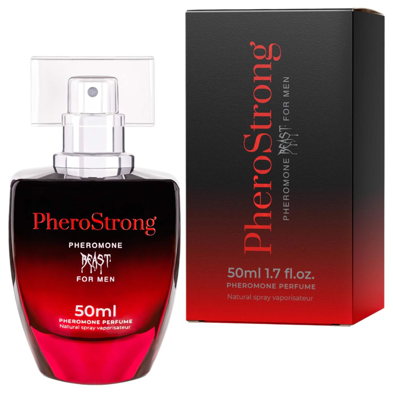 PheroStrong Beast - feromon parfüm férfiaknak (50ml) PheroStrong Beast - feromon parfüm férfiaknak (50ml)