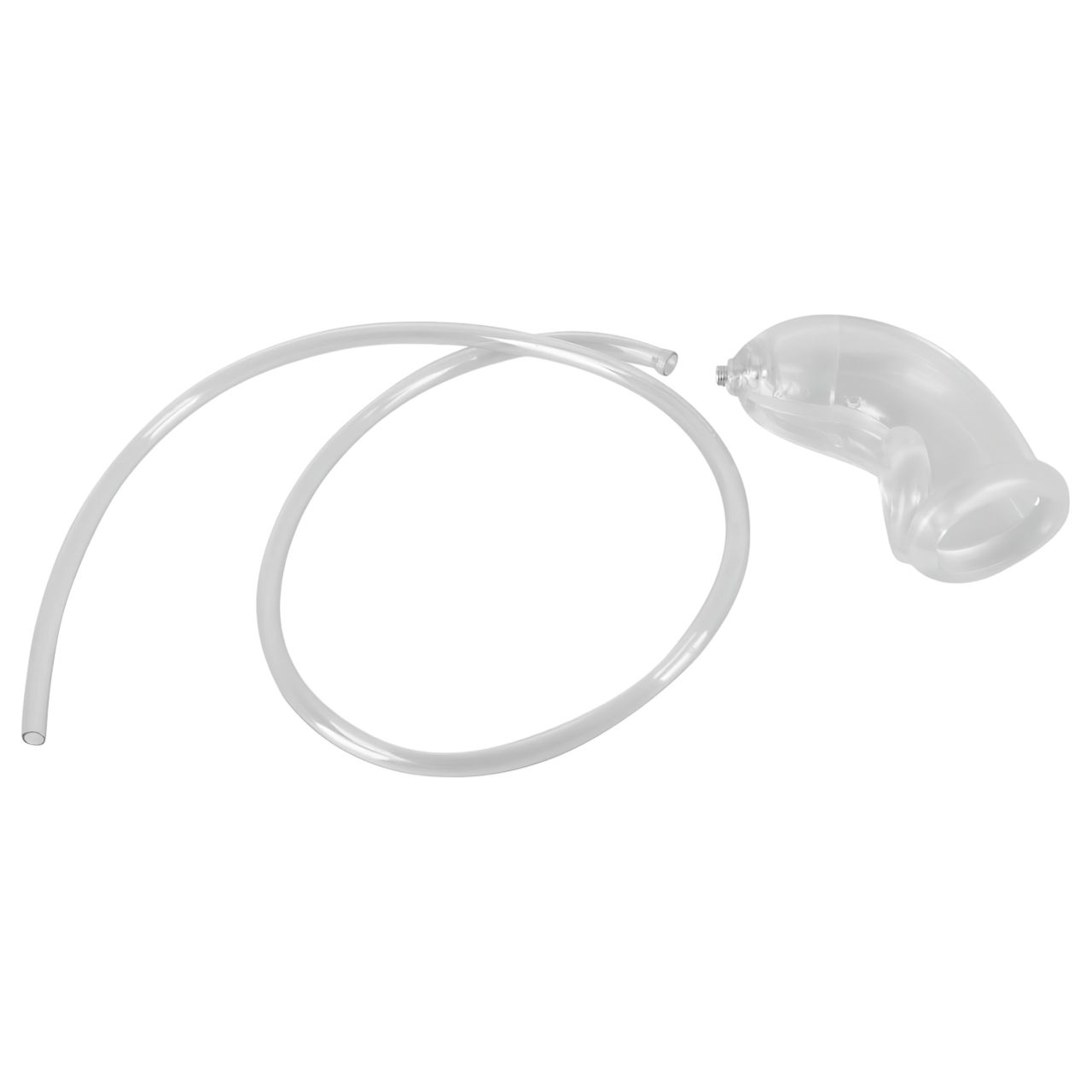 You2Toys Piss Play Sleeve - péniszfeltét kivezető csővel (átlátszó) You2Toys Piss Play Sleeve - péniszfeltét kivezető csővel (átlátszó)