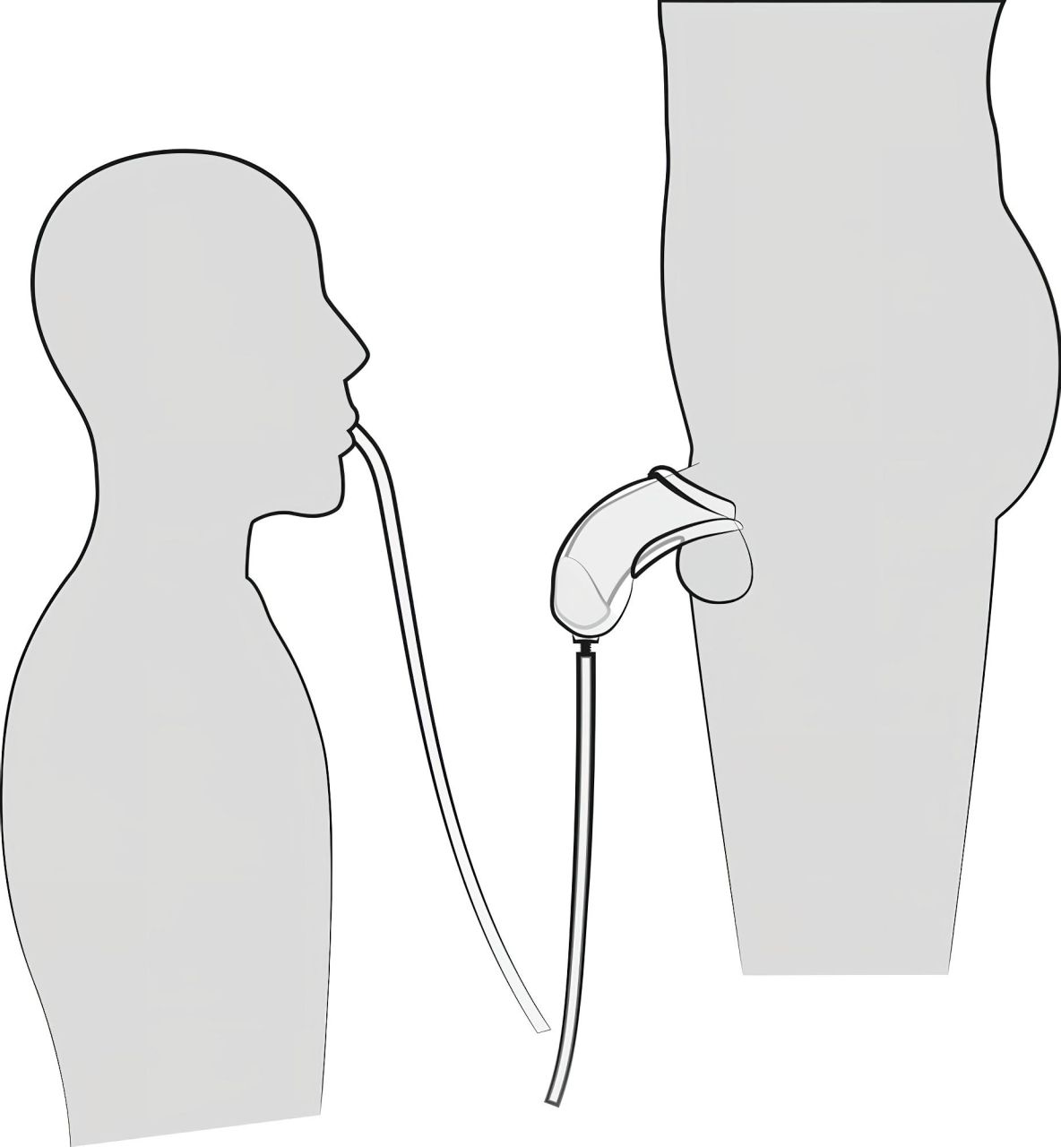 You2Toys Piss Play Sleeve - péniszfeltét kivezető csővel (átlátszó) You2Toys Piss Play Sleeve - péniszfeltét kivezető csővel (átlátszó)