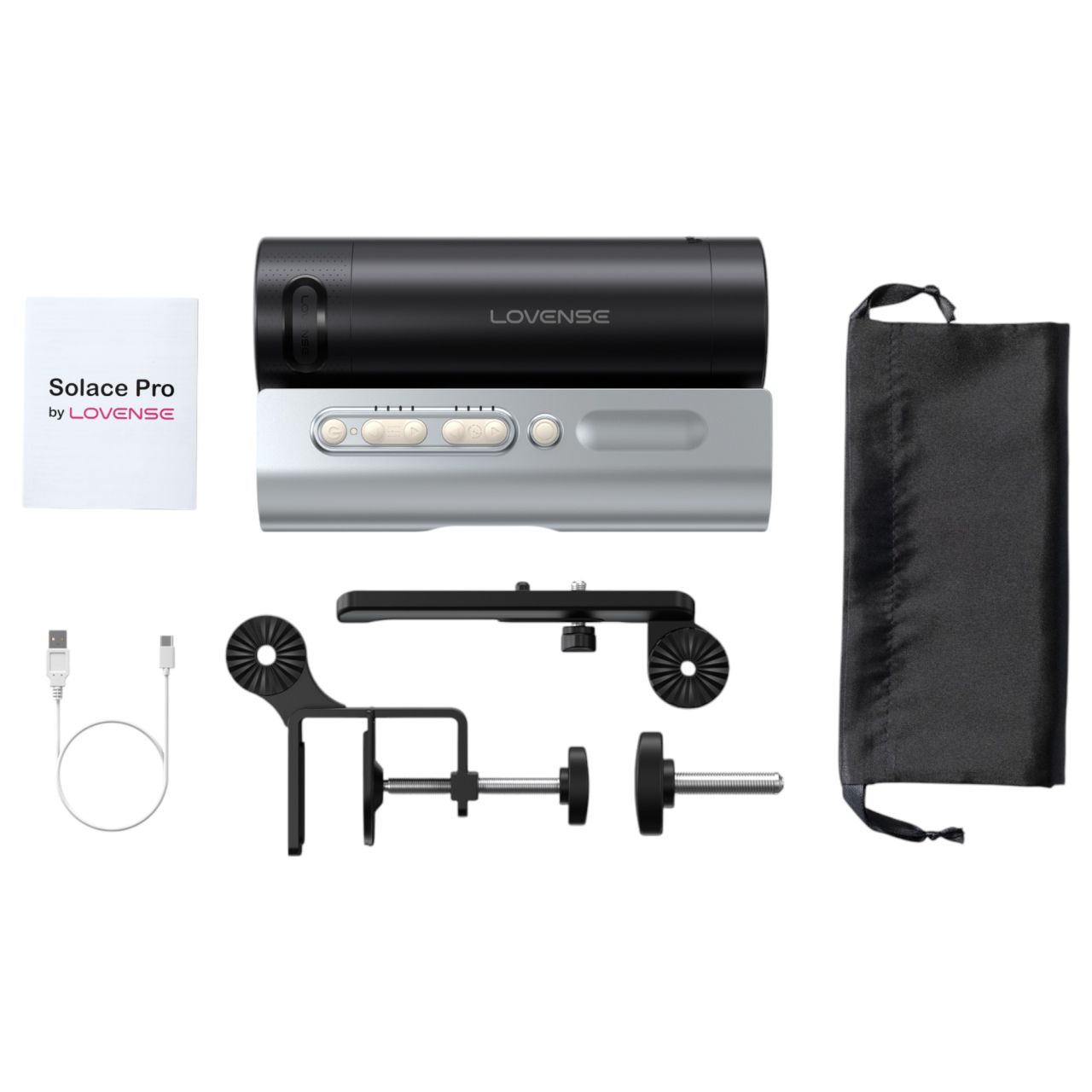 LOVENSE Solace Pro - okos, fel-le mozgó maszturbátor (fekete) LOVENSE Solace Pro - okos, fel-le mozgó maszturbátor (fekete)