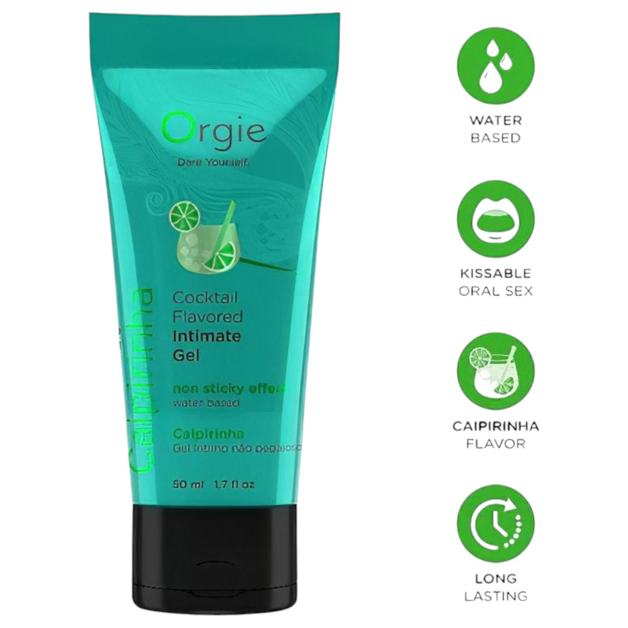 Orgie Cocktail - ehető síkosító - trópusi (50ml) Orgie Cocktail - ehető síkosító - trópusi (50ml)