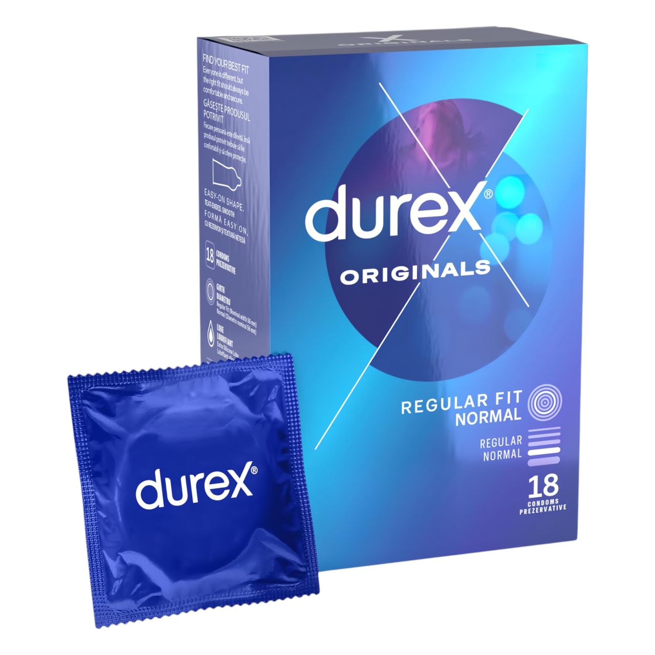 Durex Originals - óvszer (18db) Durex Originals - óvszer (18db)