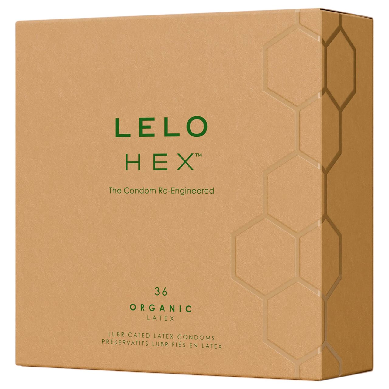 LELO Hex Organic - potencia óvszer (36db) LELO Hex Organic - potencia óvszer (36db)