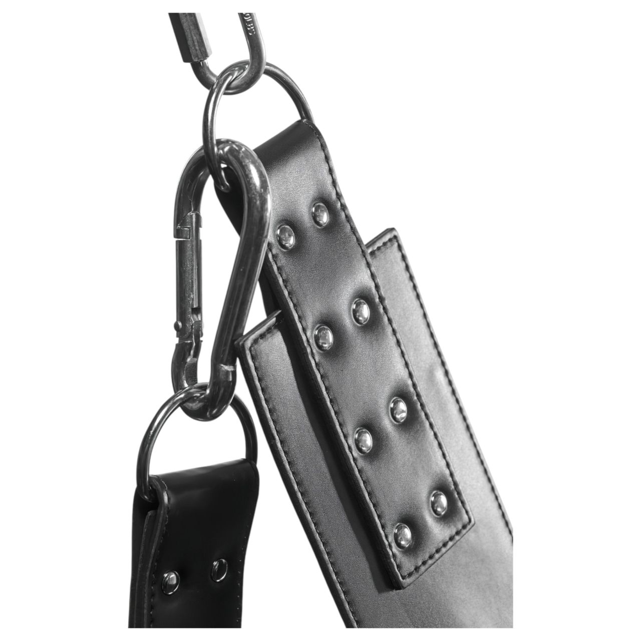 XR Brands - Sex sling állvánnyal (fekete)