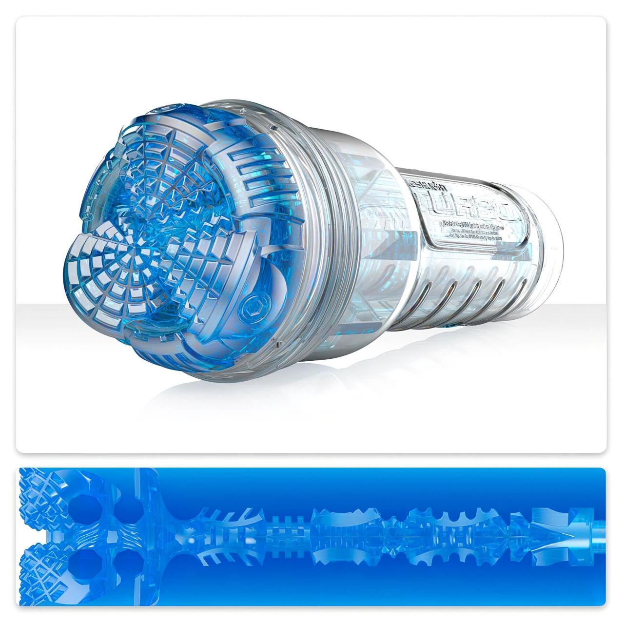 Fleshlight Turbo Core - szívó maszturbátor (kék) Fleshlight Turbo Core - szívó maszturbátor (kék)