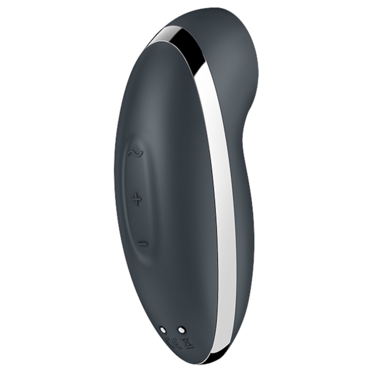 Satisfyer Tap & Climax 2 - 2in1 csikló vibrátor (szürke) Satisfyer Tap & Climax 2 - 2in1 csikló vibrátor (szürke)