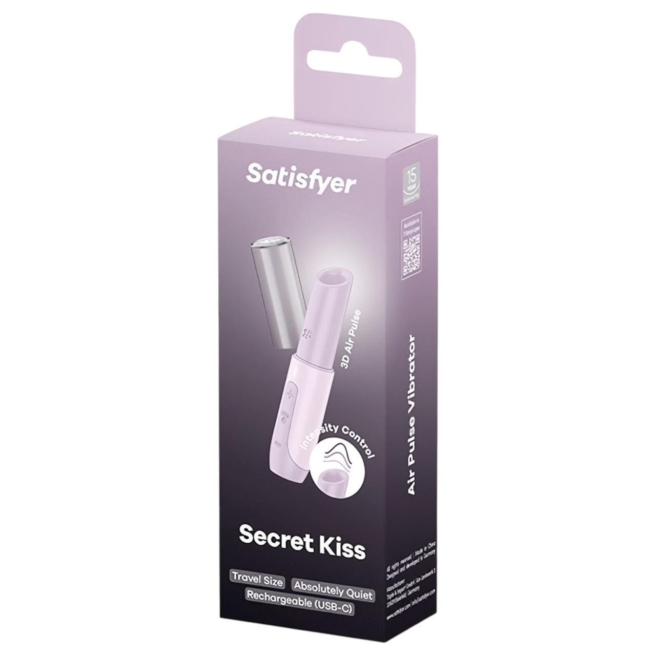 Satisfyer Secret Kiss - léghullámos csiklóizgató (pink) Satisfyer Secret Kiss - léghullámos csiklóizgató (pink)
