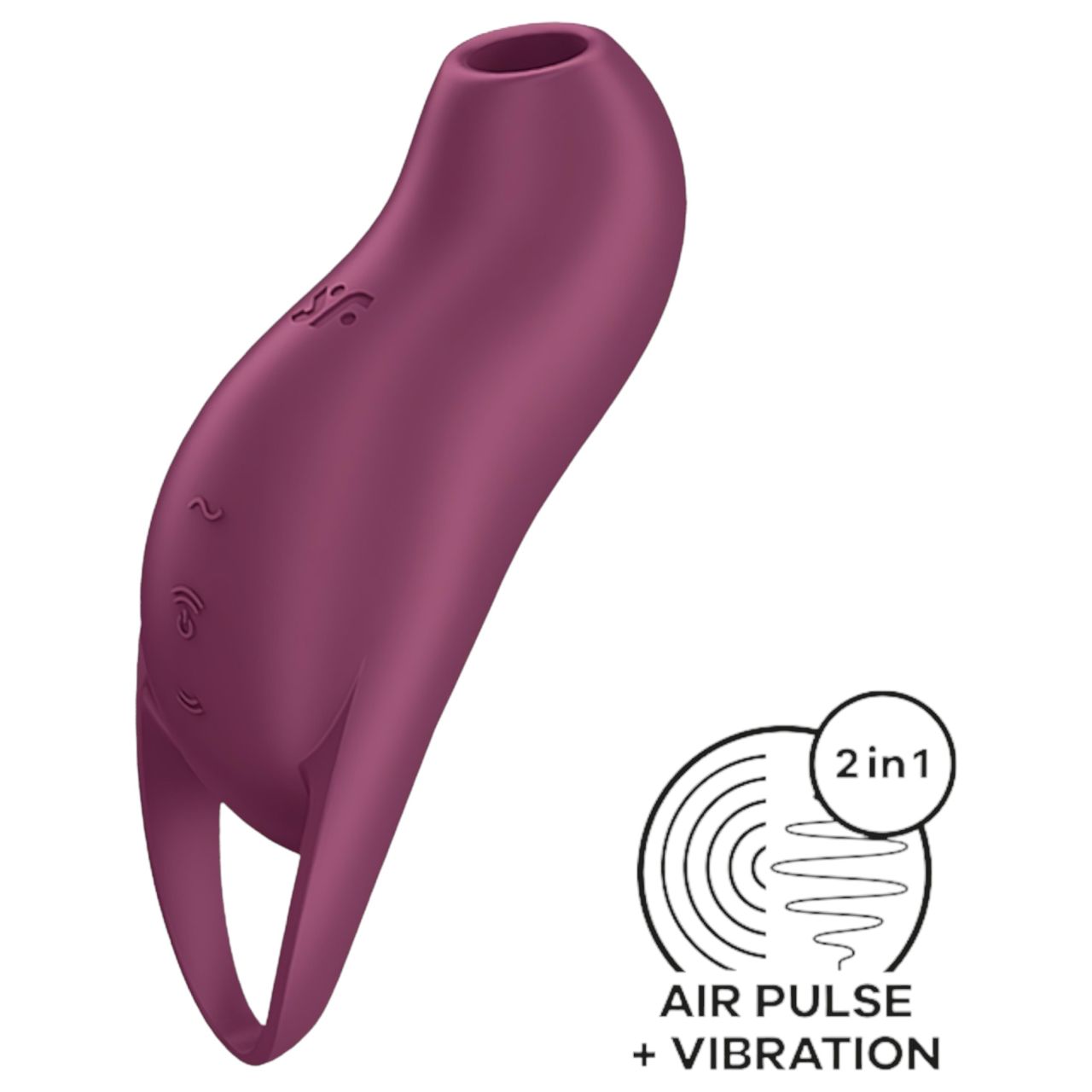 Satisfyer Pocket Pro 1 - akkus, léghullámos csiklóizgató (lila) Satisfyer Pocket Pro 1 - akkus, léghullámos csiklóizgató (lila)