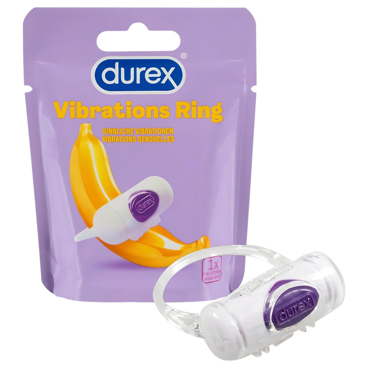 Durex Pleasure Box - vibrátoros szett (8 részes)