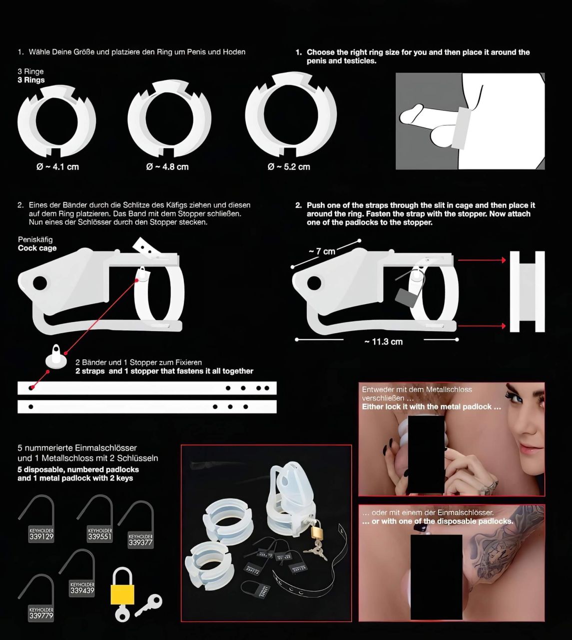 You2Toys - Peniscage - szilikon pénisz ketrec (fehér) You2Toys - Peniscage - szilikon pénisz ketrec (fehér)