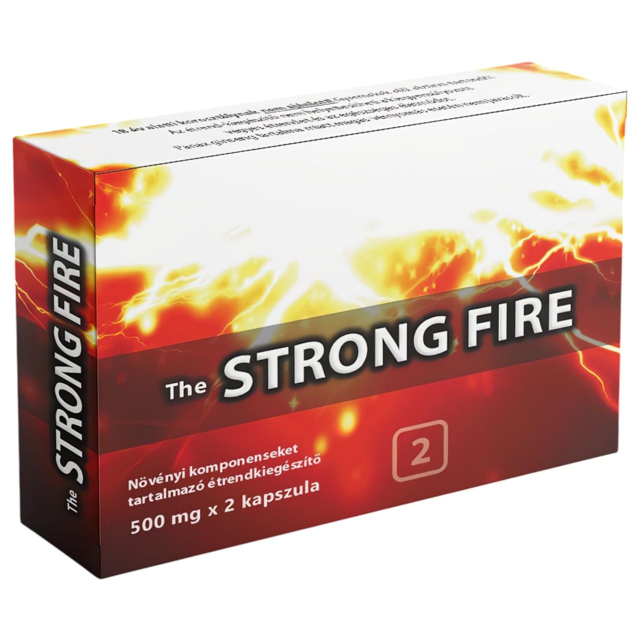 Strong Fire - étrend kiegészítő kapszula férfiaknak (2db) Strong Fire - étrend kiegészítő kapszula férfiaknak (2db)