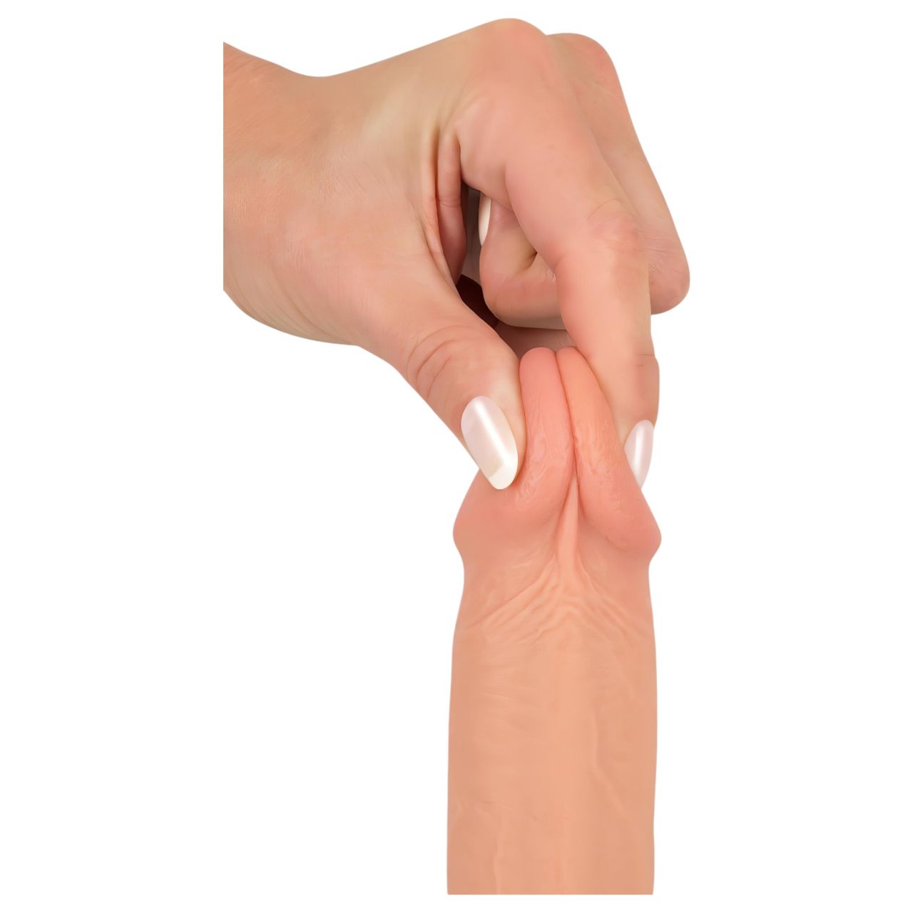 realistixxx - tapadókorongos élethű dildó (22cm) - natúr realistixxx - tapadókorongos élethű dildó (22cm) - natúr