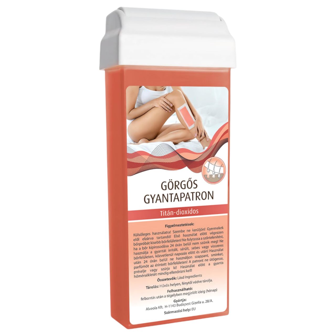 Görgős gyanta patron - titán-dioxiddal (100ml) Görgős gyanta patron - titán-dioxiddal (100ml)