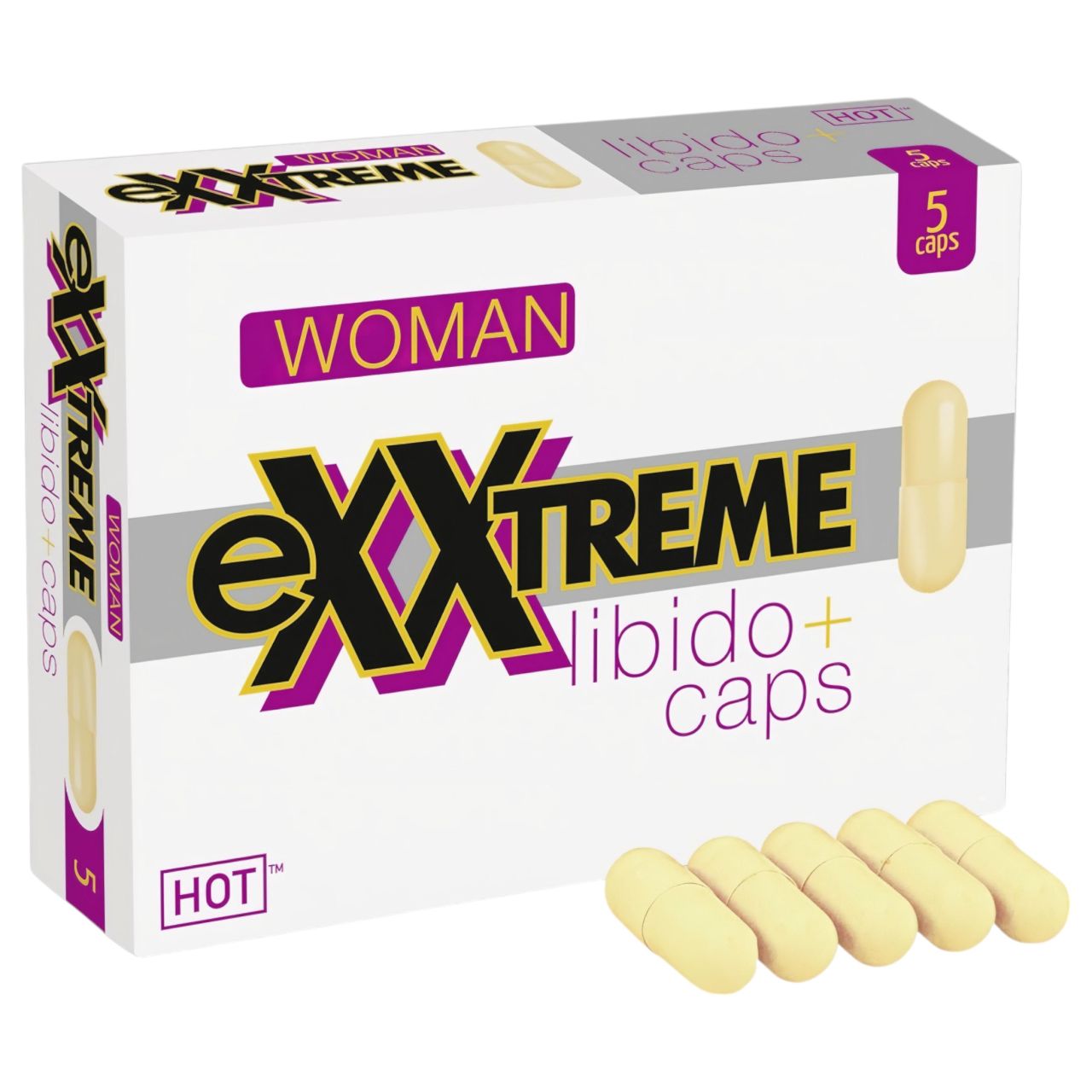 Hot exxtreme Libido étrend kiegészítő kapszula nőknek (5db) Hot exxtreme Libido étrend kiegészítő kapszula nőknek (5db)