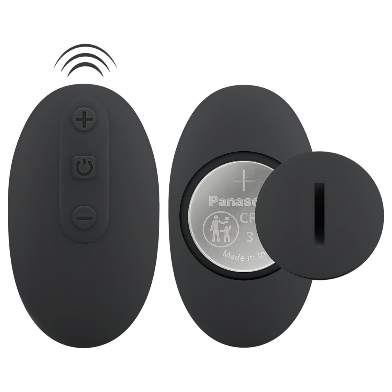 Black Velvets Double F - felcsatolható anál vibrátor (fekete) Black Velvets Double F - felcsatolható anál vibrátor (fekete)