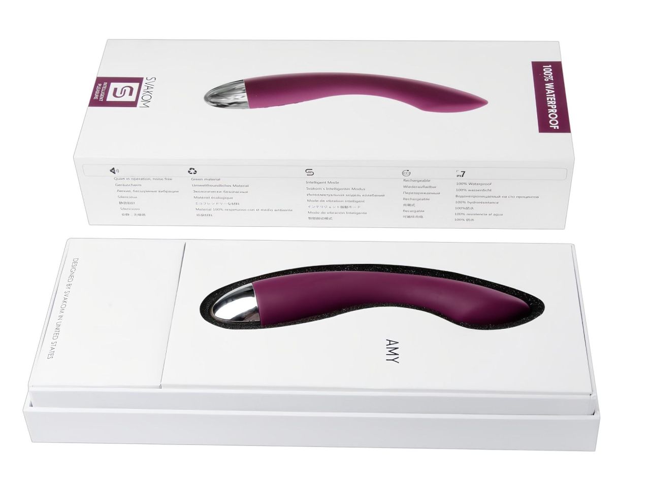Svakom Amy - akkus, G-pont vibrátor (lila) Svakom Amy - akkus, G-pont vibrátor (lila)