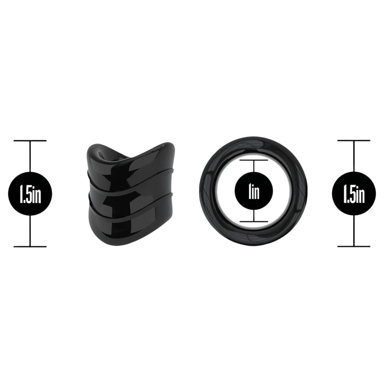 Stay Hard - heregyűrű (fekete) Stay Hard - heregyűrű (fekete)