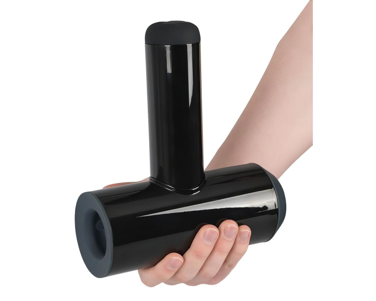 Rebel - akkus, fel-le mozgó, vibráló maszturbátor (fekete) Rebel - akkus, fel-le mozgó, vibráló maszturbátor (fekete)