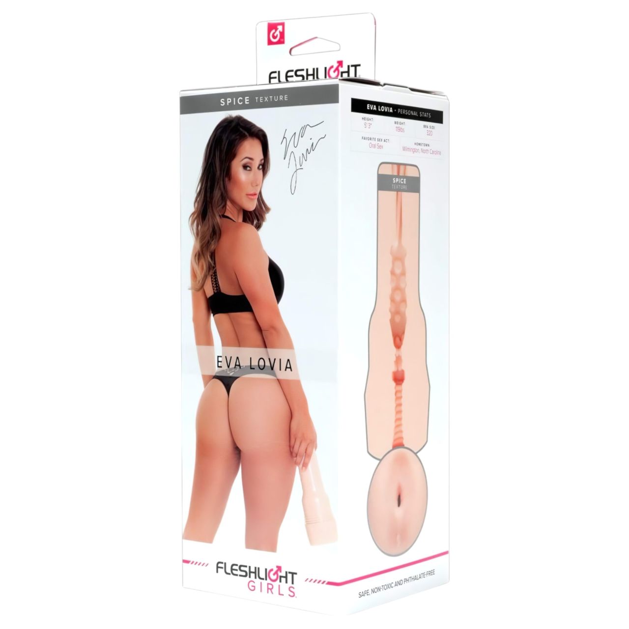 Fleshlight Eva Lovia Spice - popsi maszturbátor Fleshlight Eva Lovia Spice - popsi maszturbátor