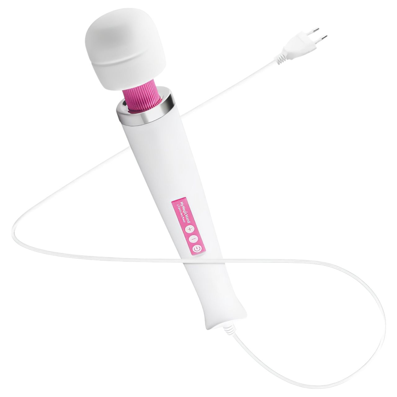 MyMagicWand - erős masszírozó vibrátor (fehér-pink) MyMagicWand - erős masszírozó vibrátor (fehér-pink)
