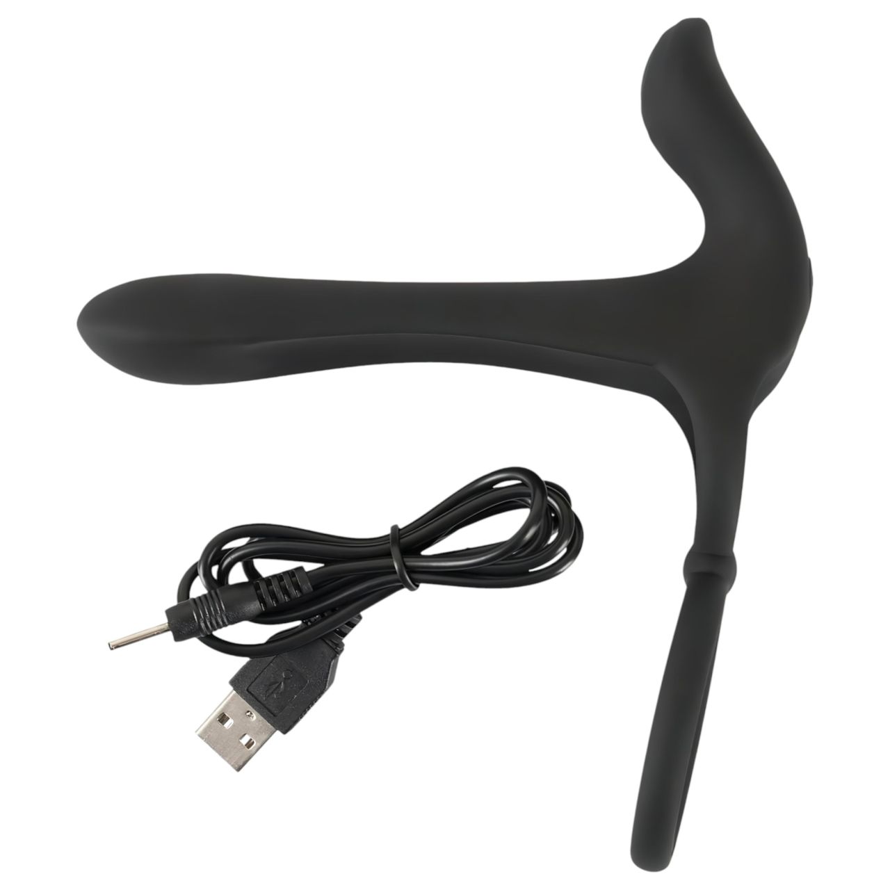 Black Velvets - akkus, 2in1 párvibrátor és péniszgyűrű (fekete) Black Velvets - akkus, 2in1 párvibrátor és péniszgyűrű (fekete)