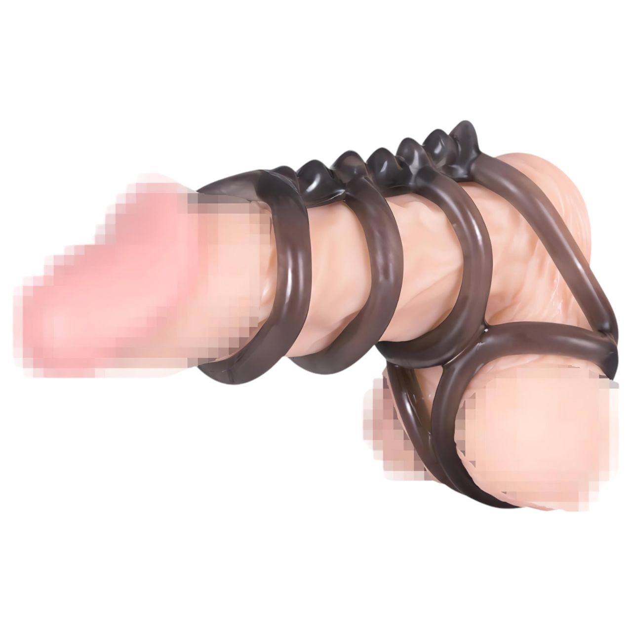 Bad Kitty - tüskés pénisz- és heregyűrű Bad Kitty - tüskés pénisz- és heregyűrű