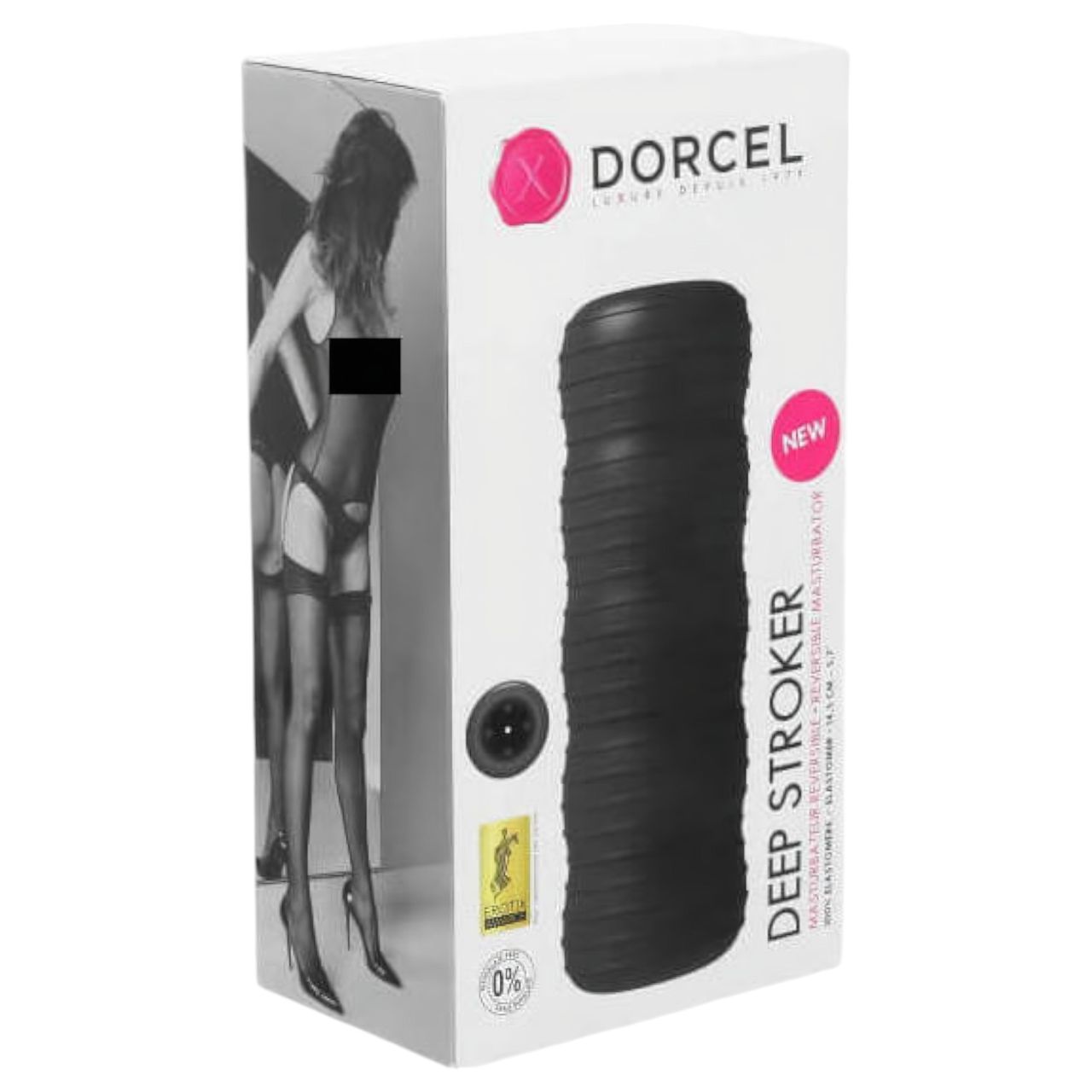 / Dorcel Deep Stroker - férfi maszturbátor (fekete) / Dorcel Deep Stroker - férfi maszturbátor (fekete)