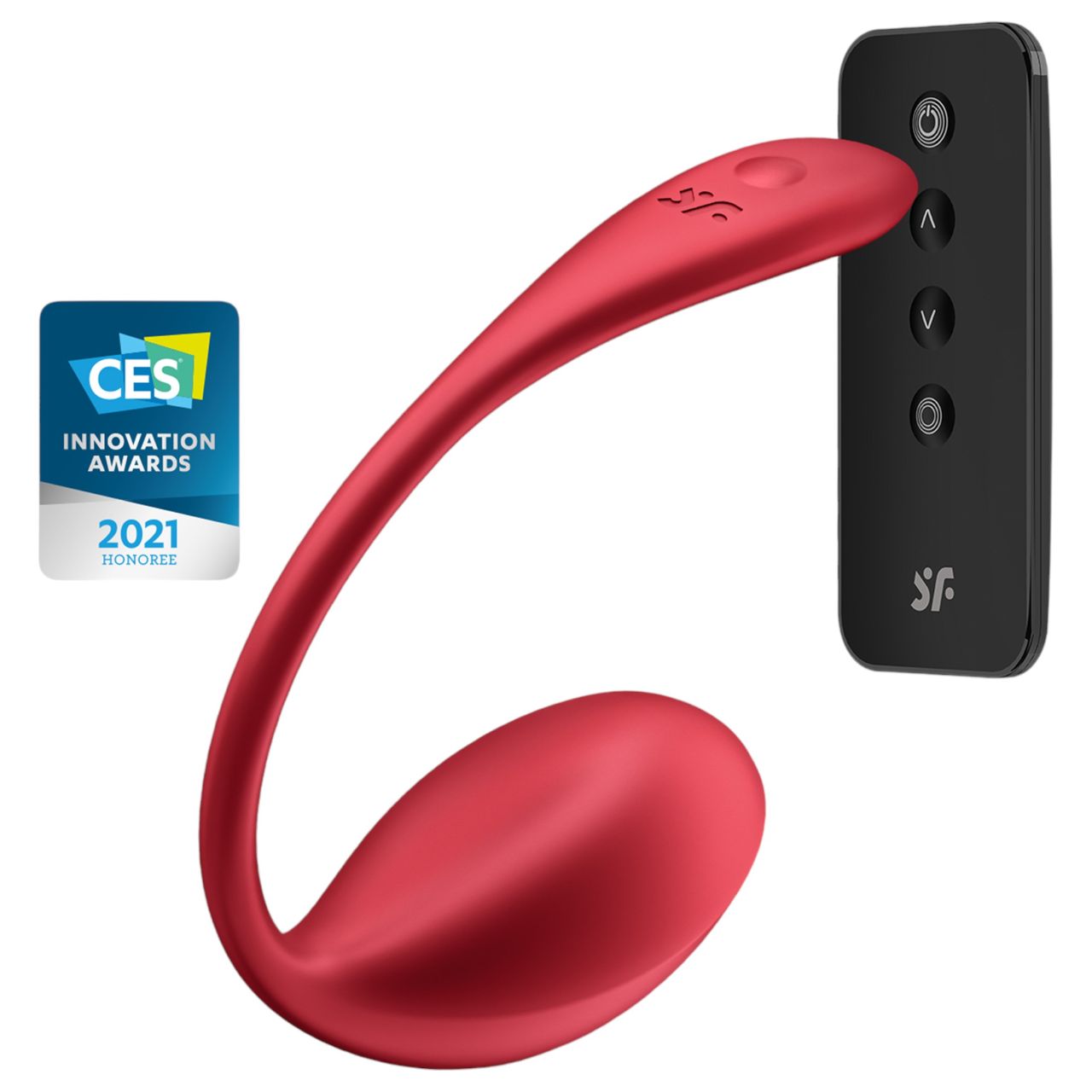 Satisfyer Shiny Petal - rádiós vibrációs tojás (piros) Satisfyer Shiny Petal - rádiós vibrációs tojás (piros)