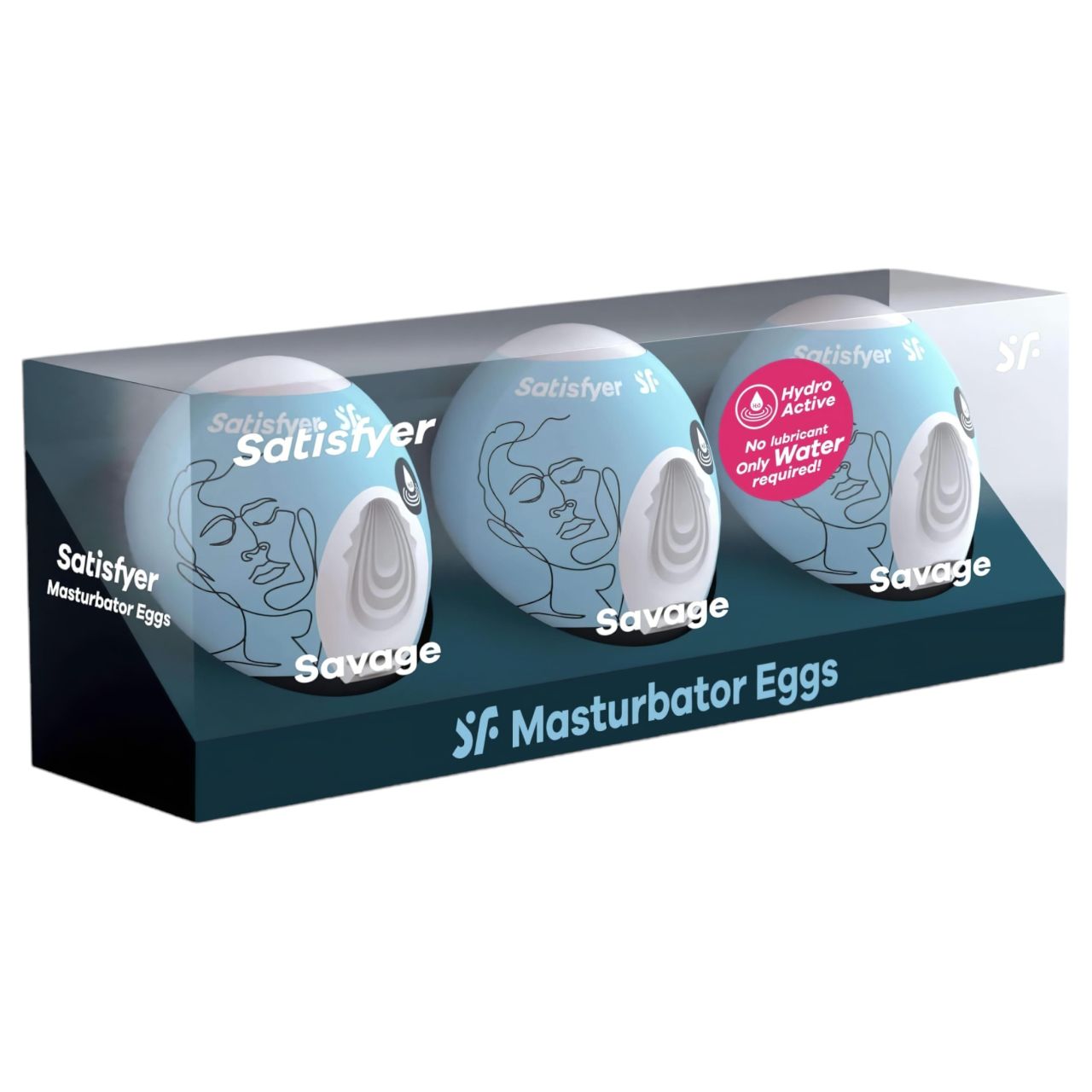 Satisfyer Egg Savage - tojás maszturbátor szett (3db) Satisfyer Egg Savage - tojás maszturbátor szett (3db)