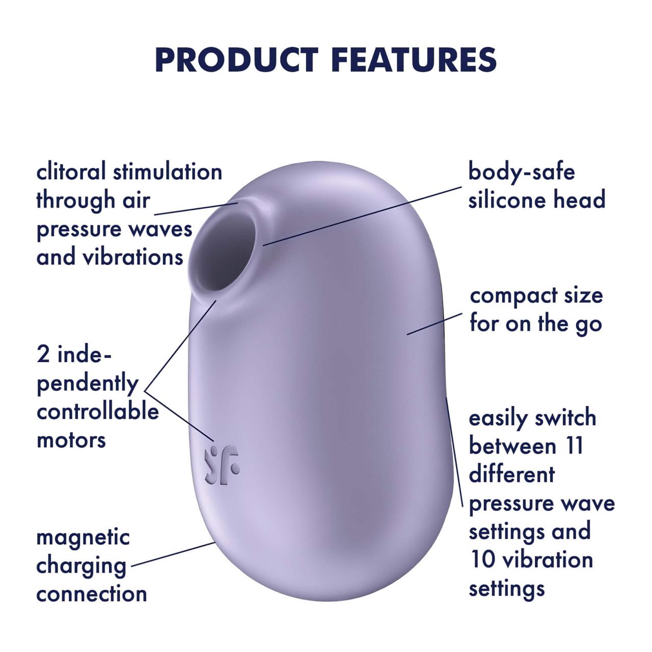 Satisfyer Pro To Go 2 - akkus, léghullámos csiklóizgató (viola) Satisfyer Pro To Go 2 - akkus, léghullámos csiklóizgató (viola)