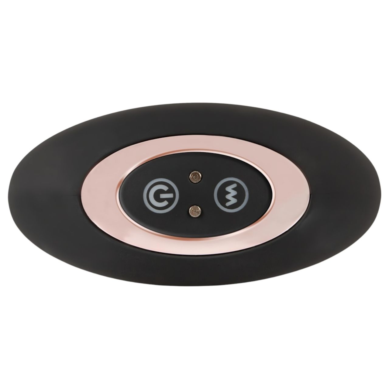 ANOS - rádiós lökő anál vibrátor (fekete) ANOS - rádiós lökő anál vibrátor (fekete)