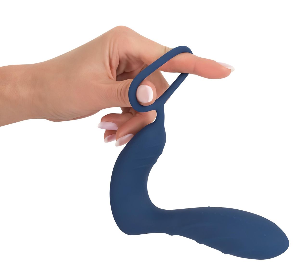 You2Toys Prostate Plug - anál vibrátor péniszgyűrűvel (kék) You2Toys Prostate Plug - anál vibrátor péniszgyűrűvel (kék)