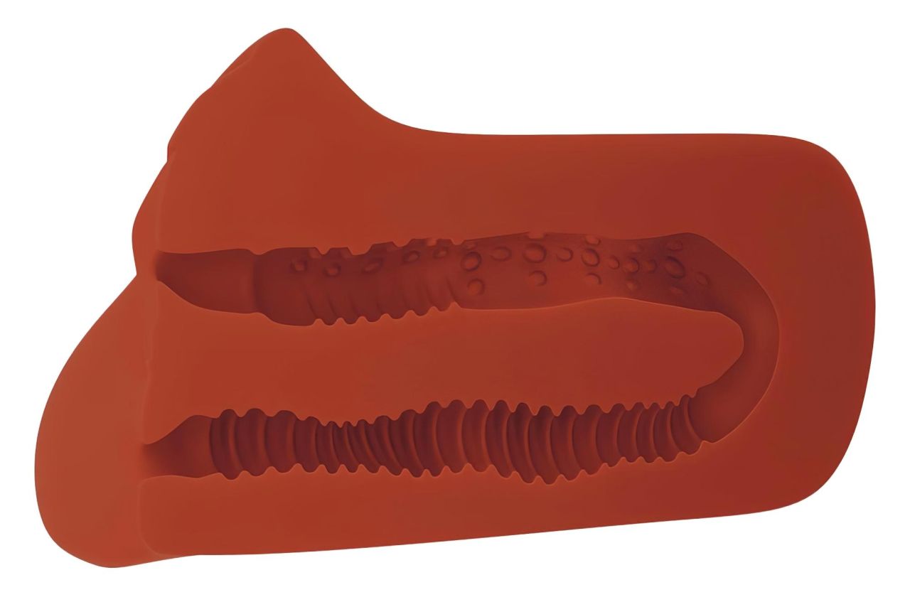 PDX Pick Your Pleasure - 2in1 élethű maszturbátor (barna) PDX Pick Your Pleasure - 2in1 élethű maszturbátor (barna)