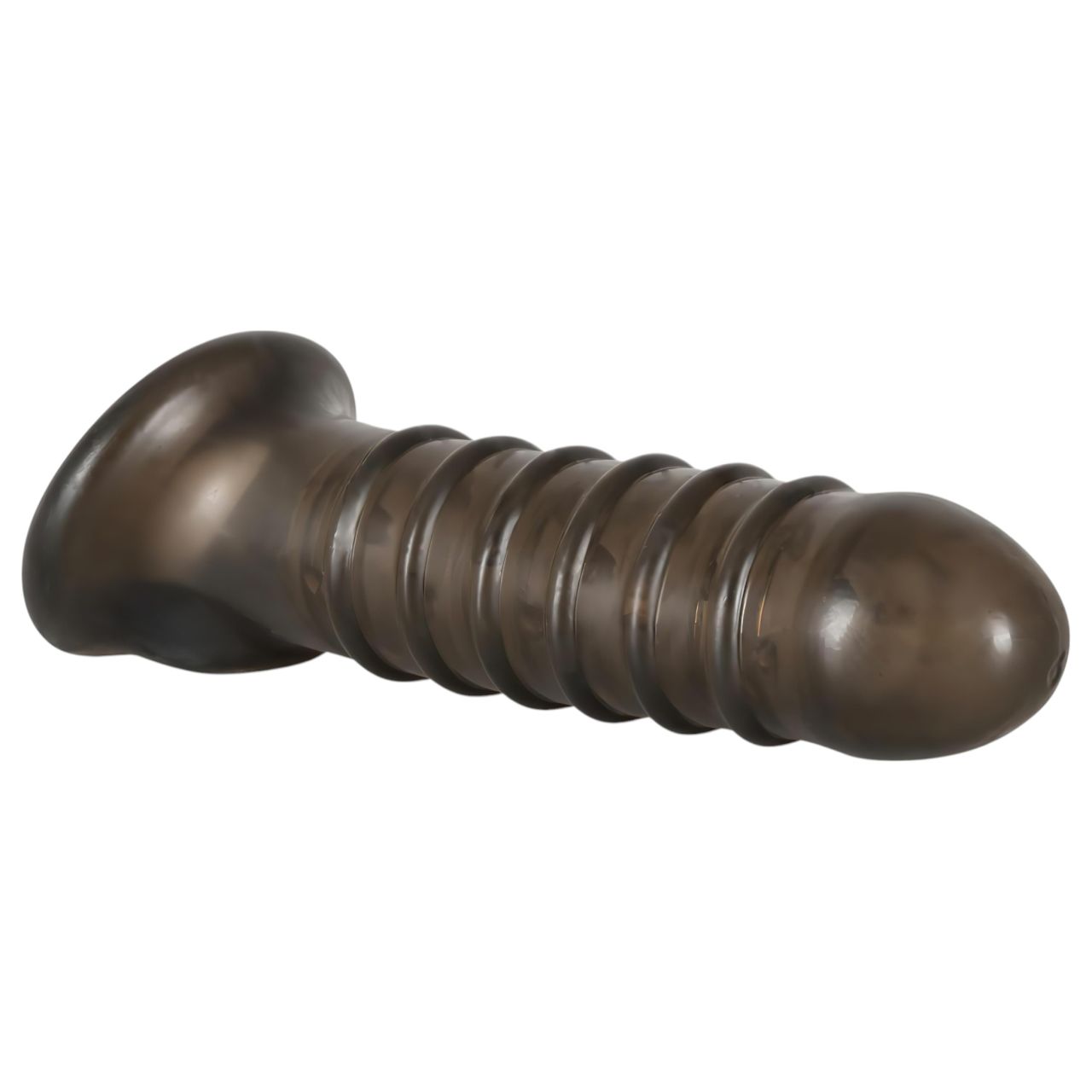 Rebel - bordázott péniszköpeny (szürke) Rebel - bordázott péniszköpeny (szürke)