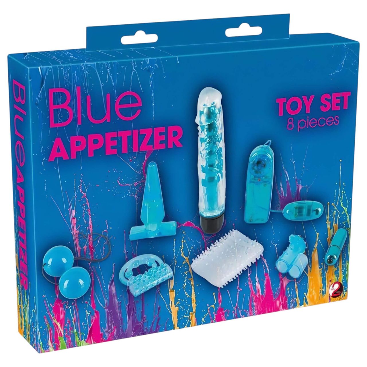You2Toys - Blue Appetizer - vibrátoros készlet (8 részes)