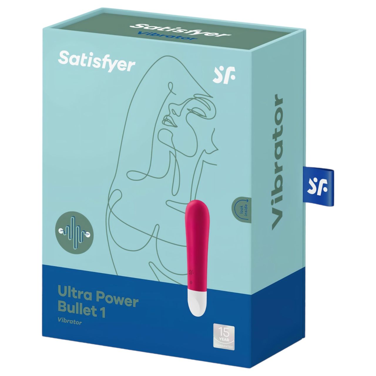 Satisfyer Ultra Power Bullet 1 - akkus, vízálló vibrátor (piros) Satisfyer Ultra Power Bullet 1 - akkus, vízálló vibrátor (piros)