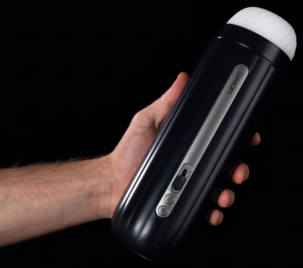 Svakom Hannes Neo - melegítő, fel-le mozgó maszturbátor (kék) Svakom Hannes Neo - melegítő, fel-le mozgó maszturbátor (kék)