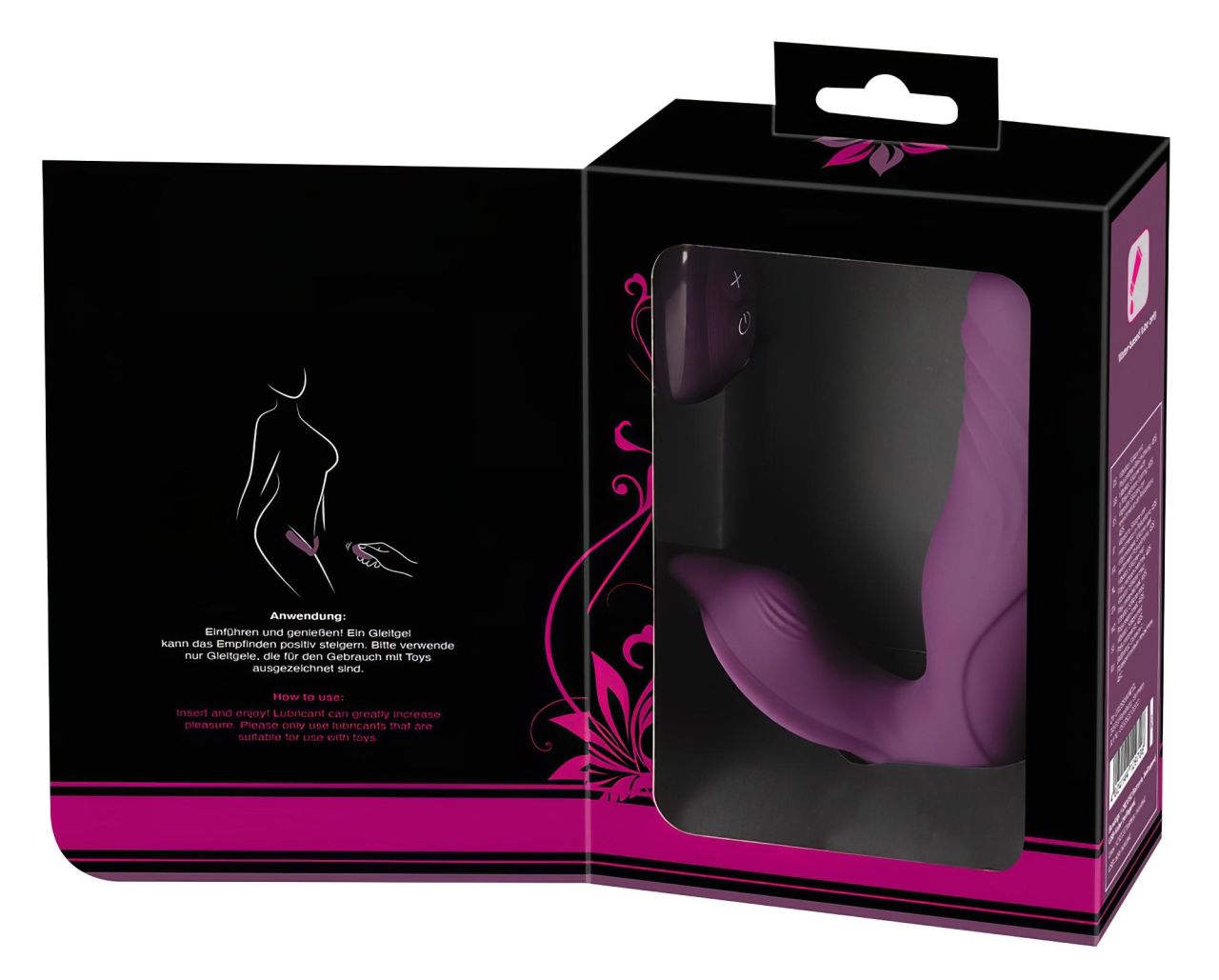 Javida RC - rádiós, 2 funkciós csikló vibrátor (lila) Javida RC - rádiós, 2 funkciós csikló vibrátor (lila)