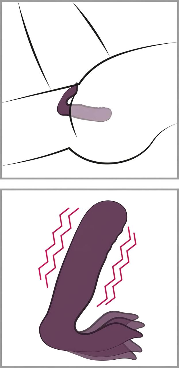 Javida RC - rádiós, 2 funkciós csikló vibrátor (lila) Javida RC - rádiós, 2 funkciós csikló vibrátor (lila)