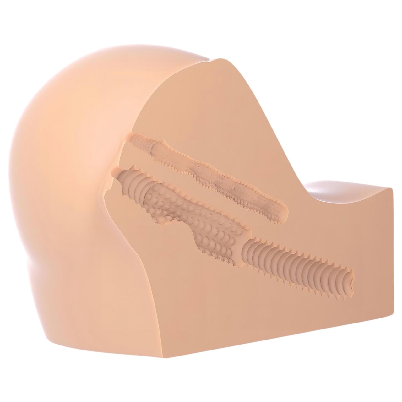 Fuck me Silly To Go - élethű műpopsi maszturbátor (natúr) Fuck me Silly To Go - élethű műpopsi maszturbátor (natúr)