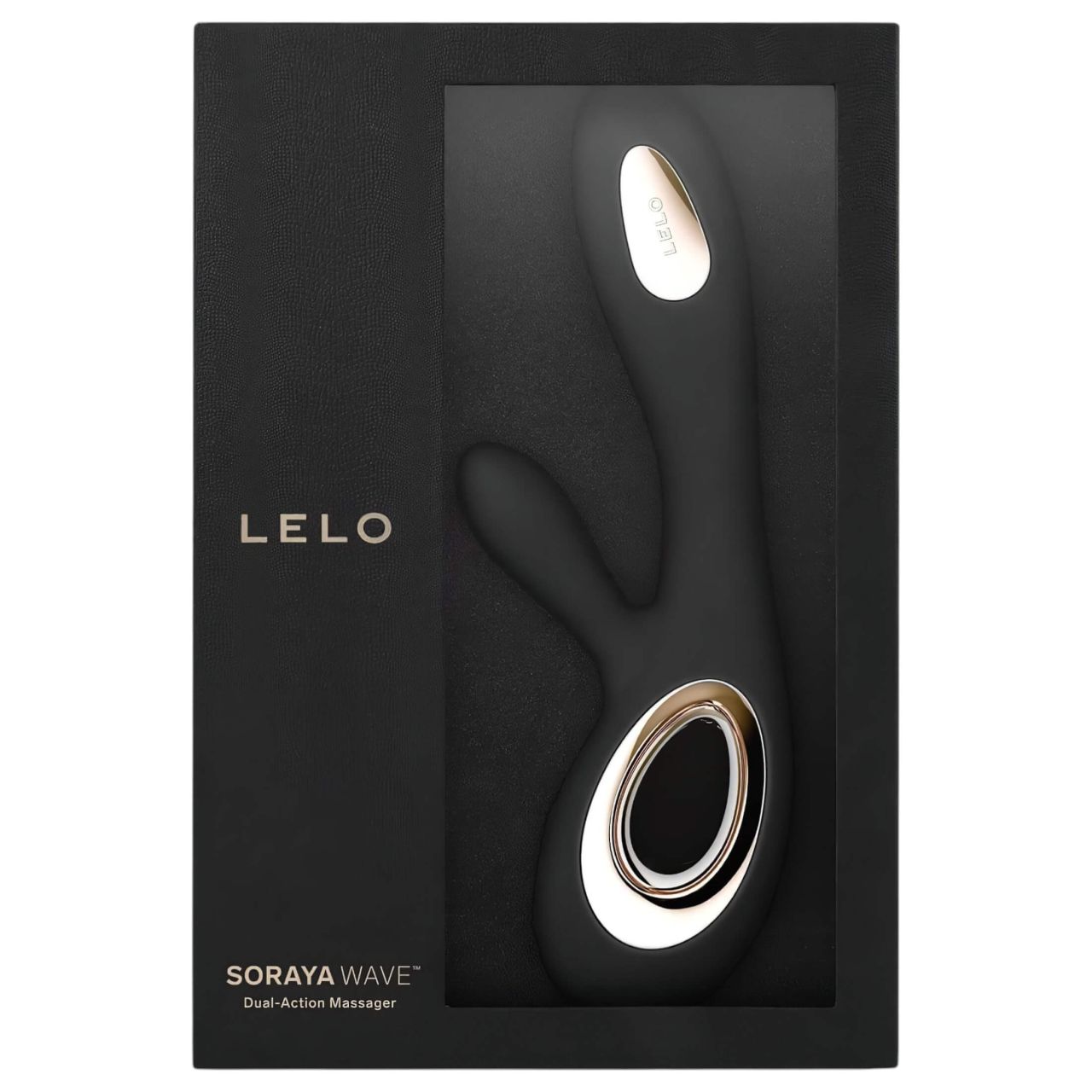 LELO Soraya Wave - csiklókaros, bólogató vibrátor (fekete) LELO Soraya Wave - csiklókaros, bólogató vibrátor (fekete)