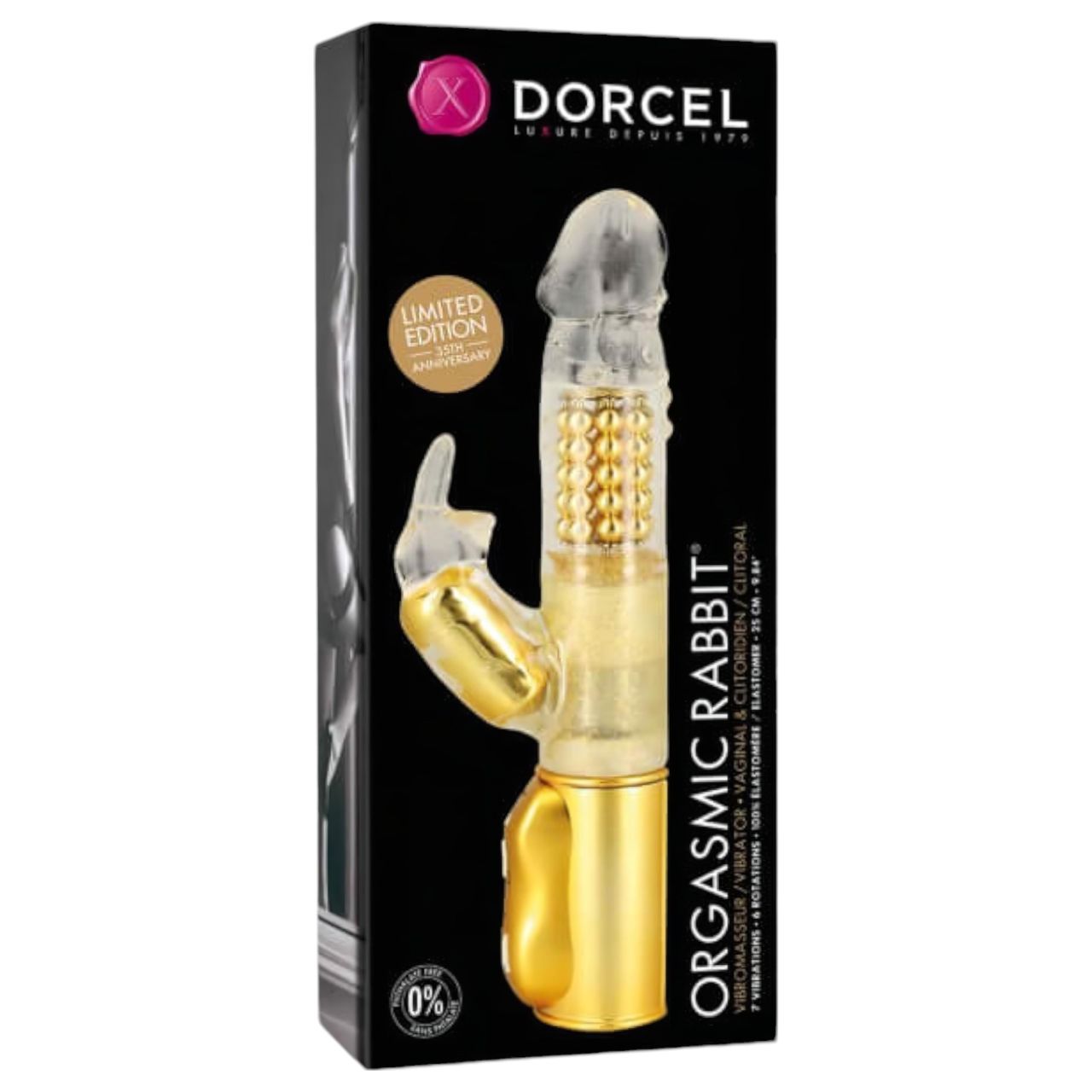 / Dorcel Orgasmic Rabbit - csiklókaros vibrátor (arany) / Dorcel Orgasmic Rabbit - csiklókaros vibrátor (arany)
