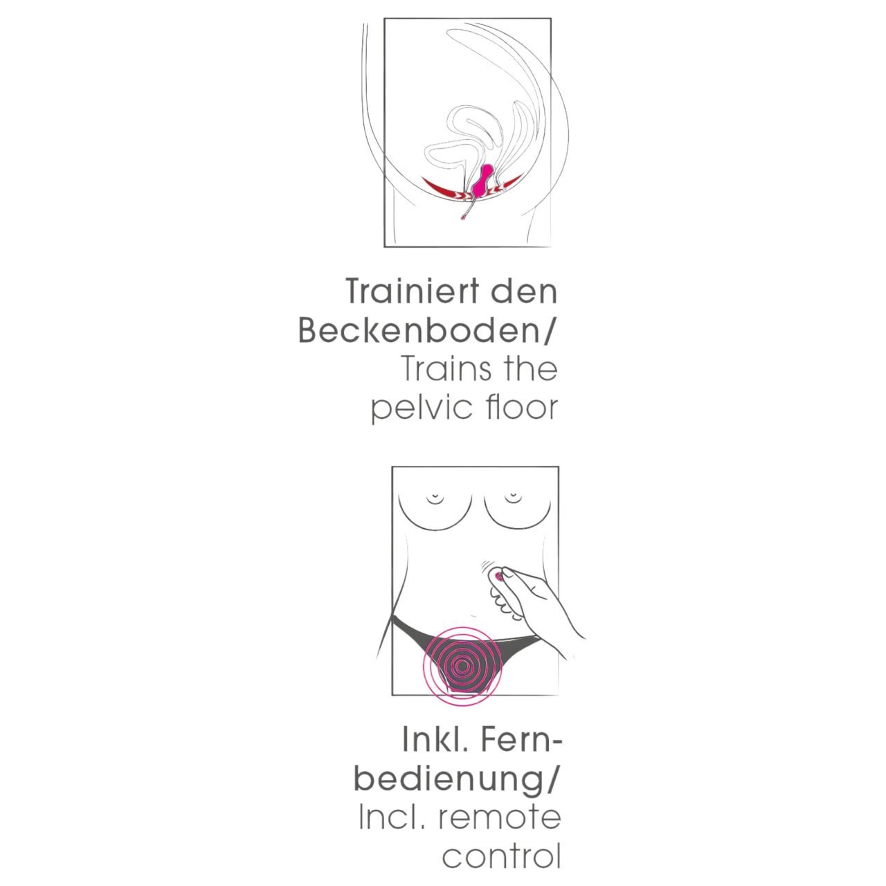 SMILE Love Balls - akkus, rádiós vibrációs tojás (pink) SMILE Love Balls - akkus, rádiós vibrációs tojás (pink)