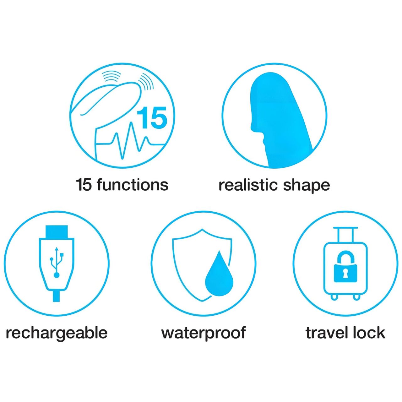 Happyrabbit Realistic Slim - akkus, csiklókaros vibrátor (lila) Happyrabbit Realistic Slim - akkus, csiklókaros vibrátor (lila)