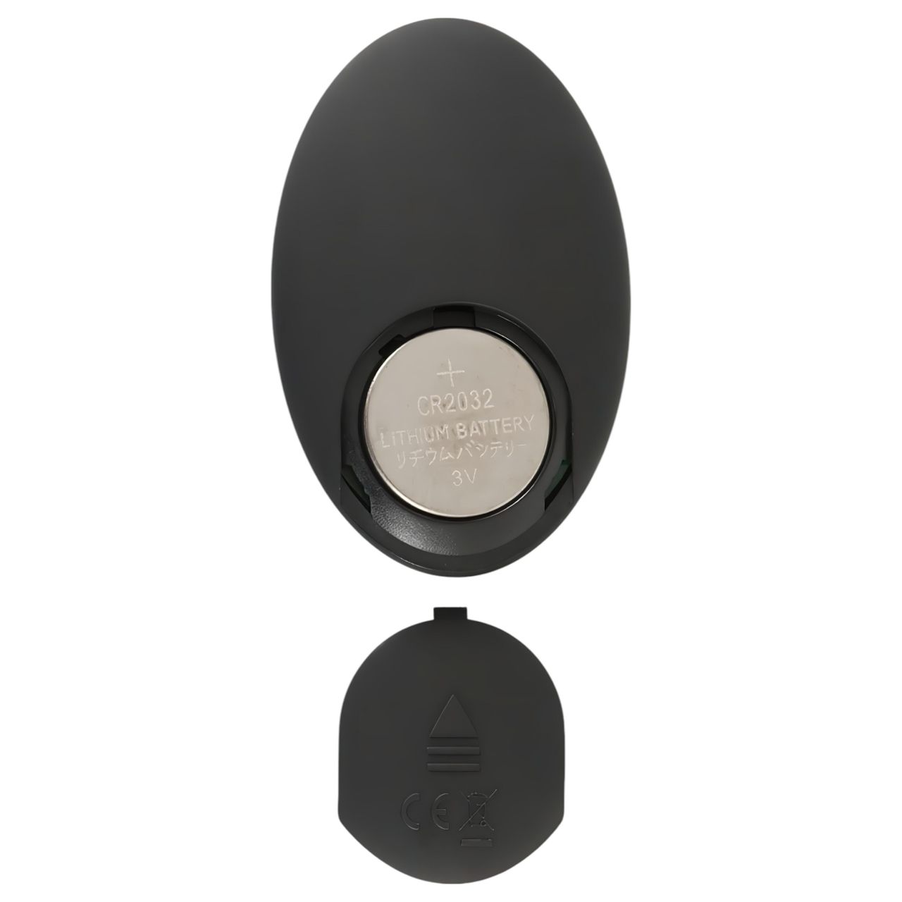 ANOS - forgó gyöngyös anál vibrátor (fekete) ANOS - forgó gyöngyös anál vibrátor (fekete)