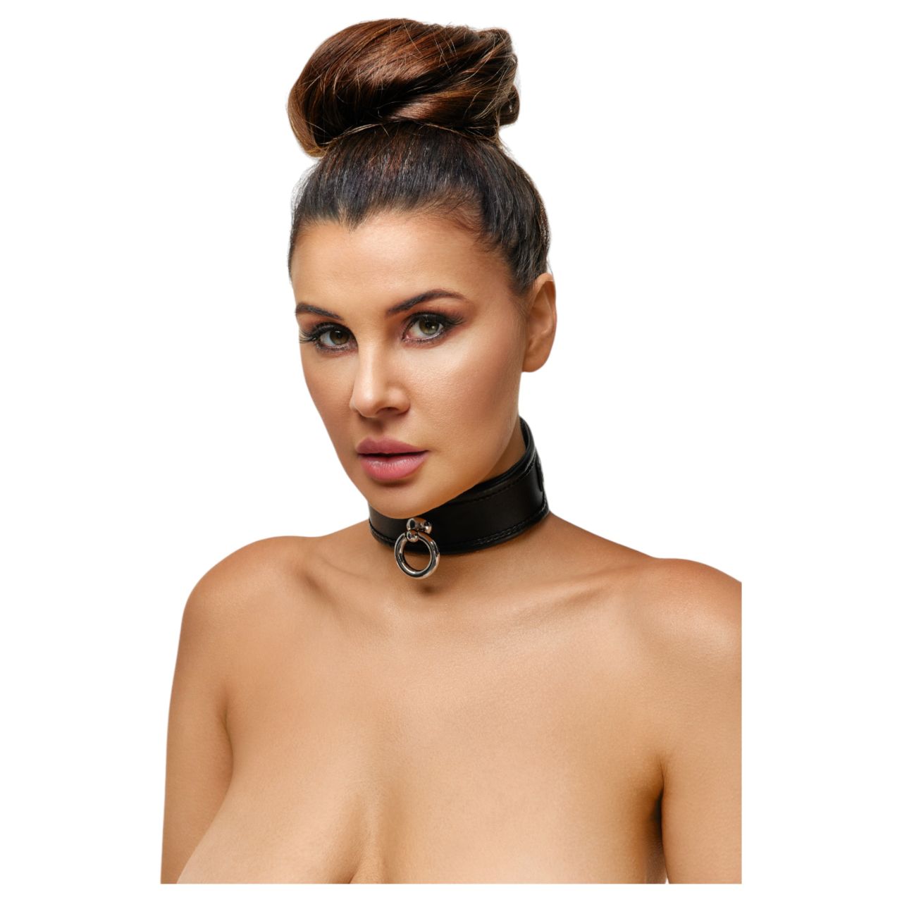 ZADO - bőr nyakpánt (fekete) ZADO - bőr nyakpánt (fekete)