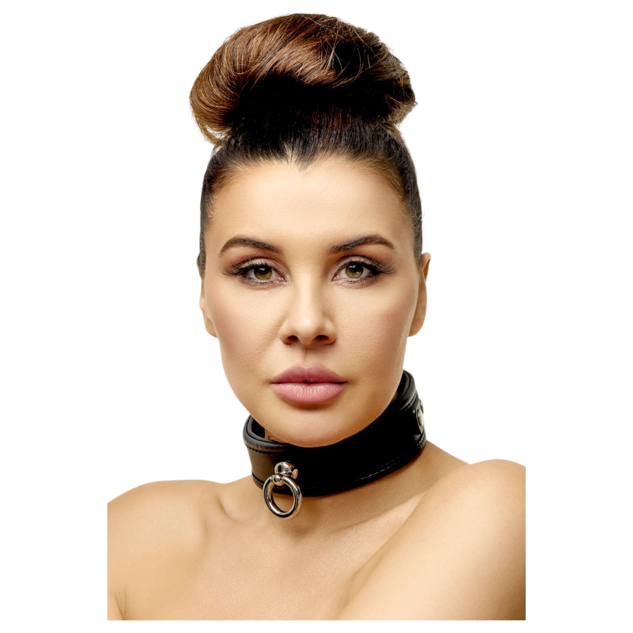 ZADO - bőr nyakpánt (fekete) ZADO - bőr nyakpánt (fekete)